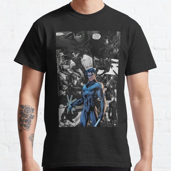 consegna gratuita * BATMAN T-Shirt DC Comic Book TEE Small Nuova 