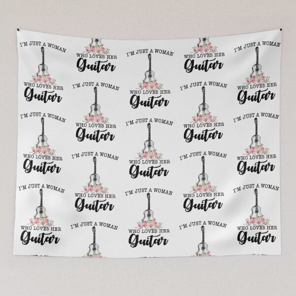 Item preview, Guitar - I'm just a woman designed and sold by AubreeFashion.