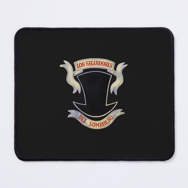 Item preview, The Followers of the Hat - Black Hat Organization logo - Aldo Maldonado designed and sold by villaincage.