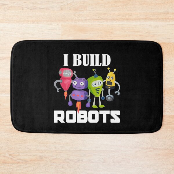 Item preview, I Build Robots Nerd Geek Robotic Engineer designed and sold by Dressed For  Duty.