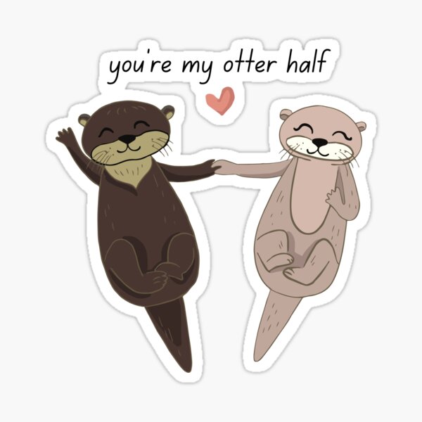 Item preview, You're my Otter Half  designed and sold by arineliza1997.