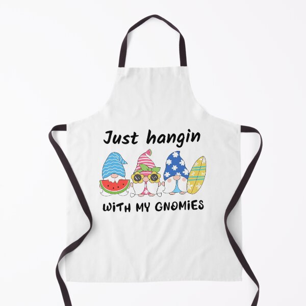 Aperçu de l'œuvre Juste traîner avec mes gnomes créée et vendue par ArtistryPrint.