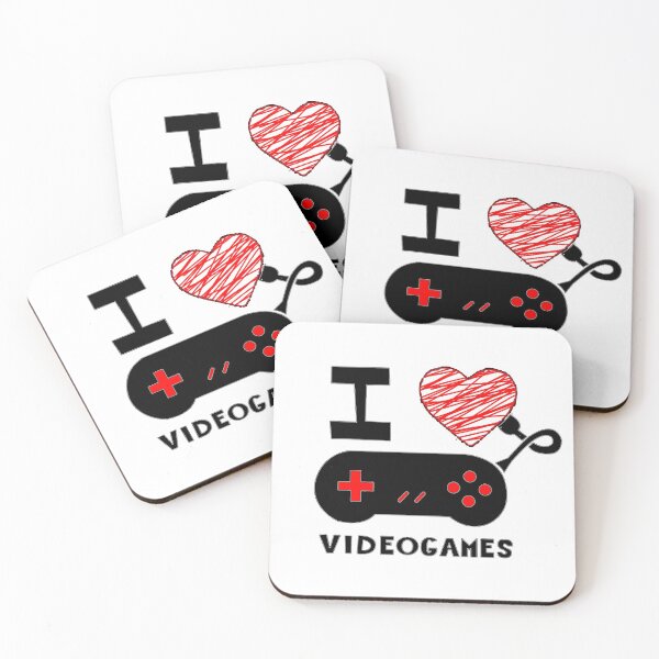 Item preview, I LOVE VIDEOGAMES designed and sold by MamalonGames.
