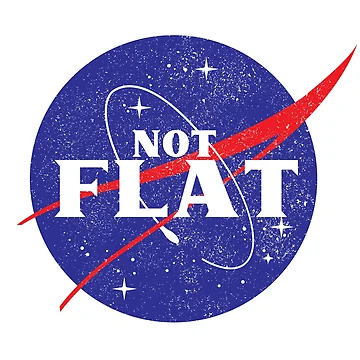 Artwork thumbnail, Not Flat - Distressed Design by risible