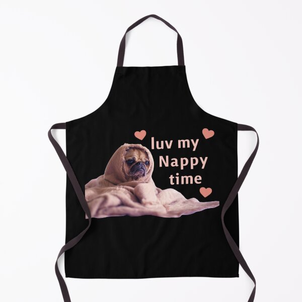 Item preview, Nappy Time For Pug! designed and sold by KathteeDesign.