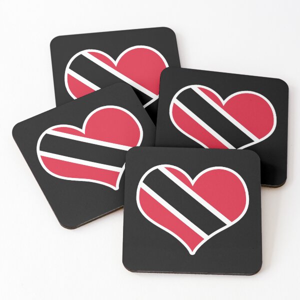 Item preview, Trinidad and Tobago Flag Heart designed and sold by PKHalford.