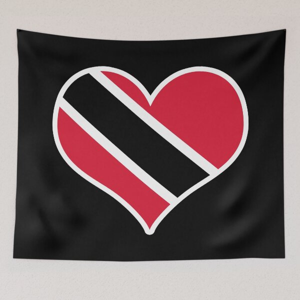 Item preview, Trinidad and Tobago Flag Heart designed and sold by PKHalford.