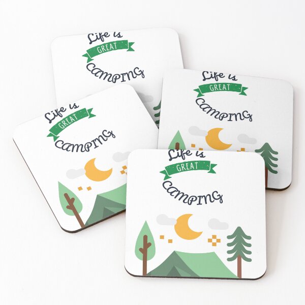 Item preview, Life Is Great Camping designed and sold by westenfield.