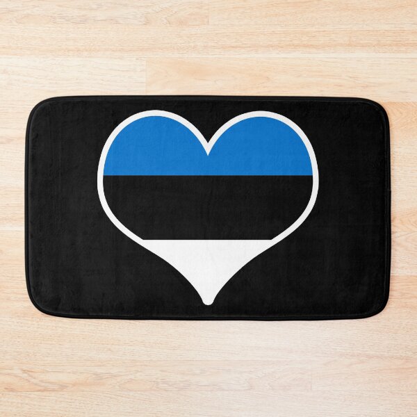 Item preview, Estonia Flag Heart designed and sold by PKHalford.