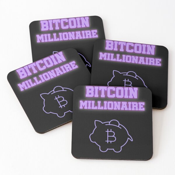 Item preview, Bitcoin Millionaire designed and sold by StoicQuotes.