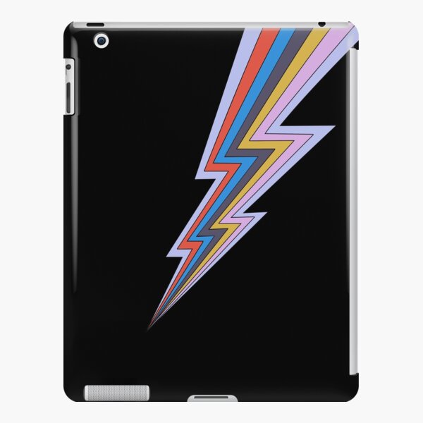 Rainbow Lightning Bolt iPad Snap Case
