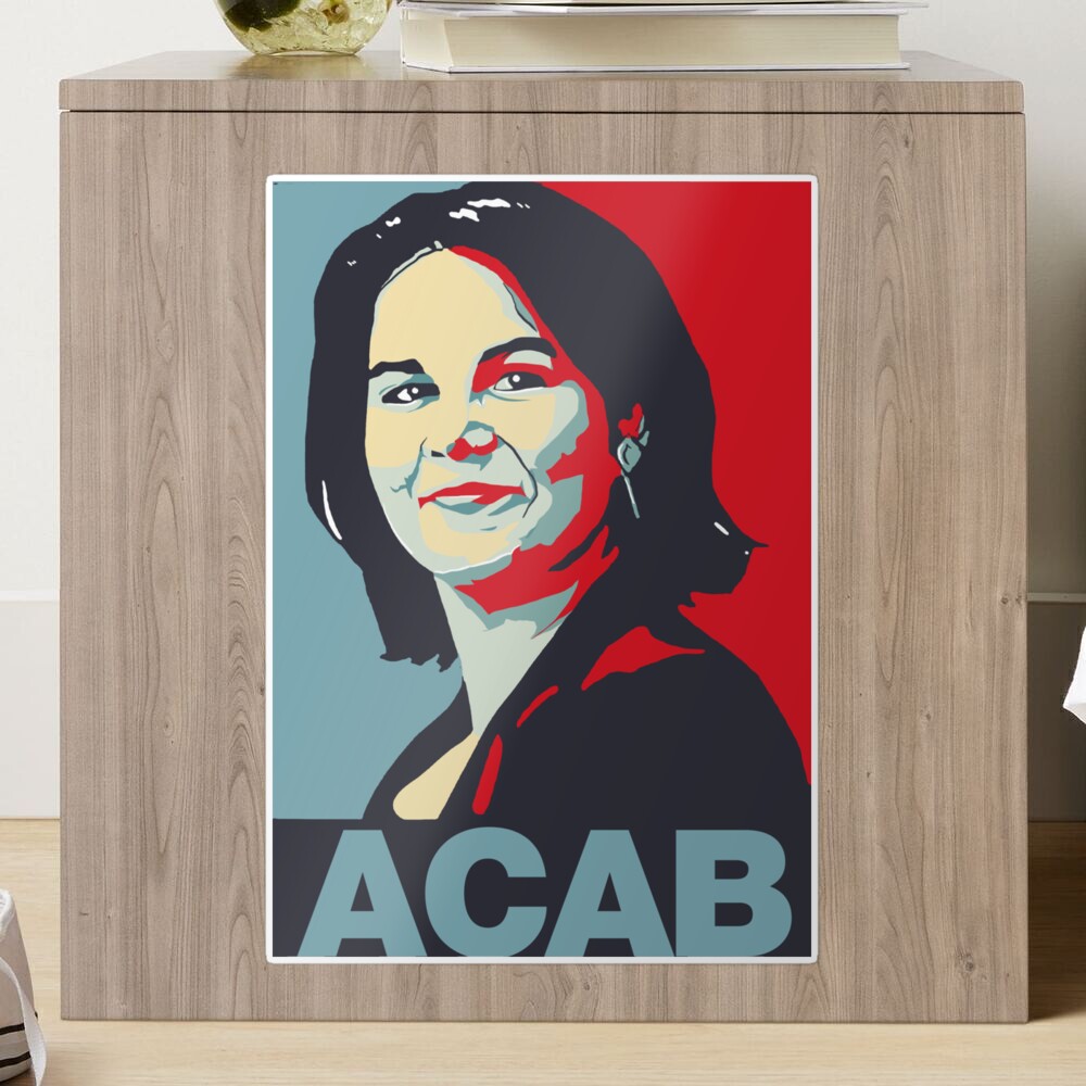 Sticker for Sale mit ACAB Annalena Charlotte Alma Baerbock von