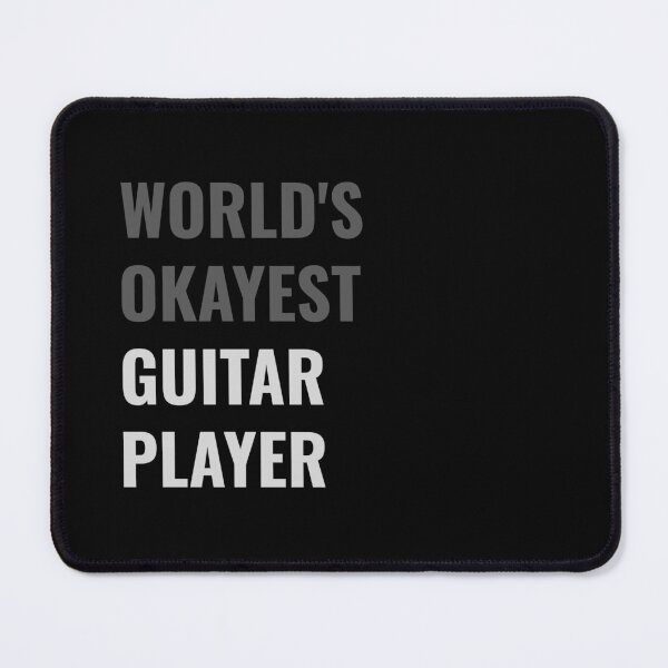 Item preview, World's Okayest Guitar Player - Funny Sarcastic designed and sold by Rad-State.