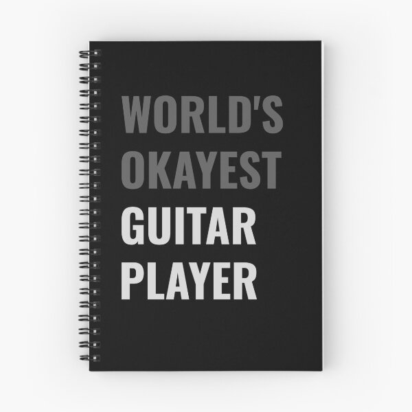 Item preview, World's Okayest Guitar Player - Funny Sarcastic designed and sold by Rad-State.