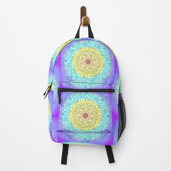 Item preview, Geometric Rainbow Mandala designed and sold by SpottiClogg.