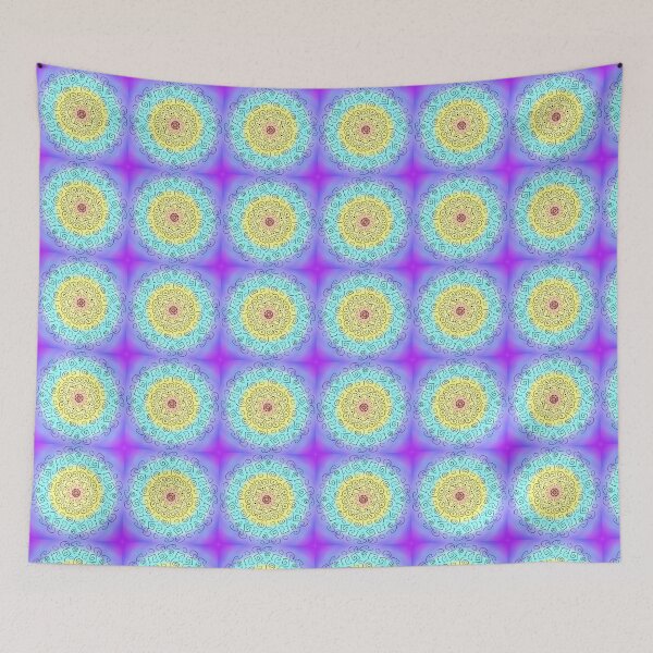 Item preview, Geometric Rainbow Mandala designed and sold by SpottiClogg.