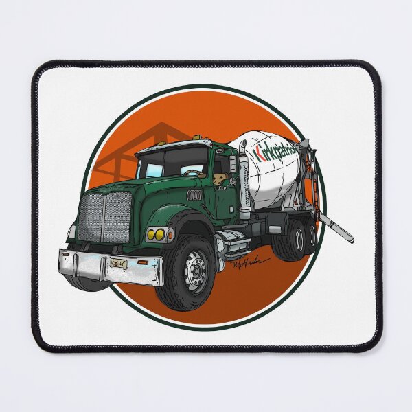 Item preview, Kirkpatrick Concrete Hard Hat Sticker designed and sold by Michael Garber.