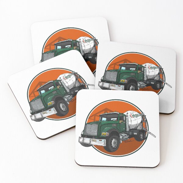 Item preview, Kirkpatrick Concrete Hard Hat Sticker designed and sold by Michael Garber.