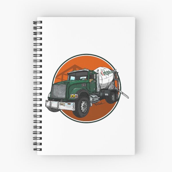 Item preview, Kirkpatrick Concrete Hard Hat Sticker designed and sold by Michael Garber.