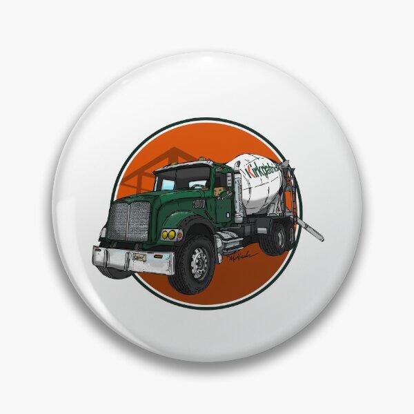 Item preview, Kirkpatrick Concrete Hard Hat Sticker designed and sold by Michael Garber.