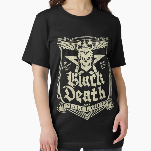 Item preview, Black Death Malt Liquor Vintage Essential T-Shirt designed and sold by MillerRonald74.