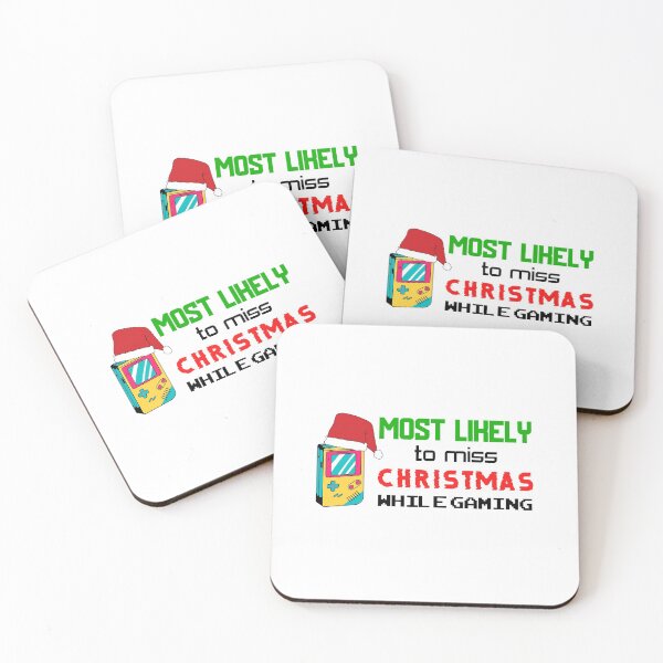 Item preview, Most Likely To Miss Christmas While Gaming designed and sold by ArtistryPrint.
