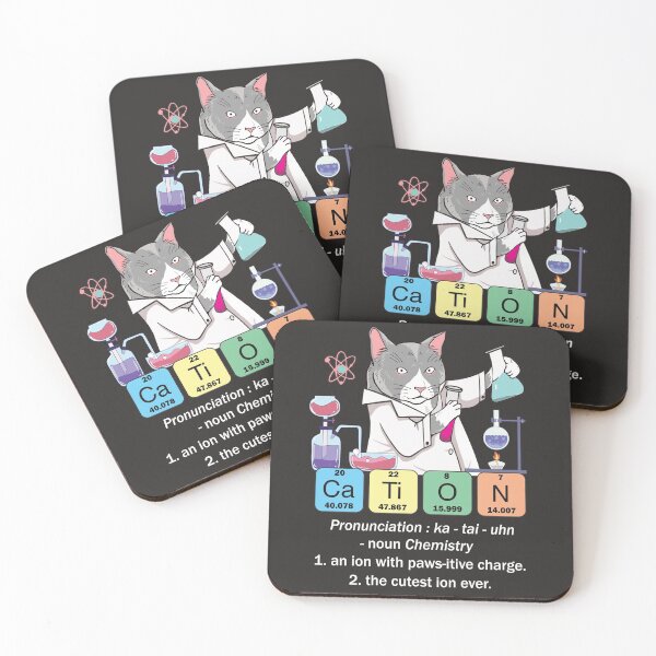 Item preview, Funny Inorganic Chemistry Cat Art Gift designed and sold by MrEddie10.