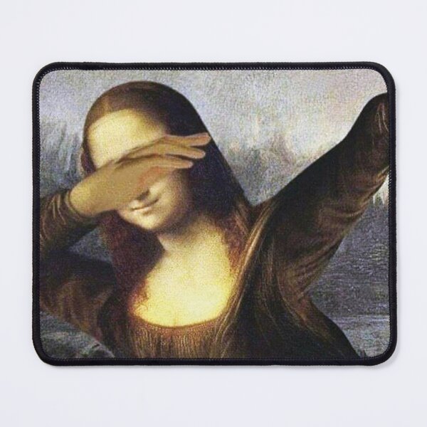 Item preview, mona lisa doing the dab meme designed and sold by Made-By-Art.