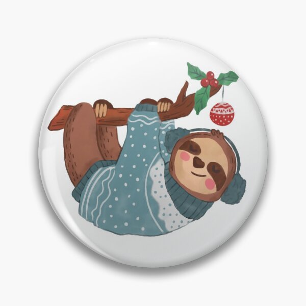 Item preview, Sloth Christmas designed and sold by ClassyRatchet.