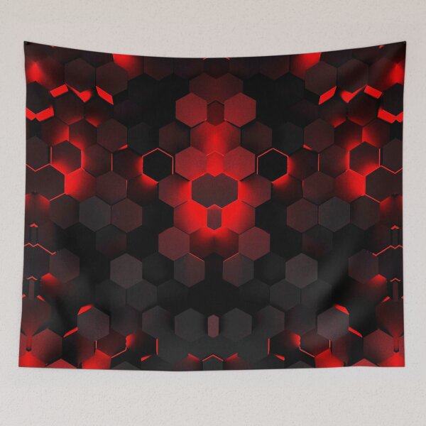Item preview,  3d Hexagonal  Texture  designed and sold by Gothic Fantasy.