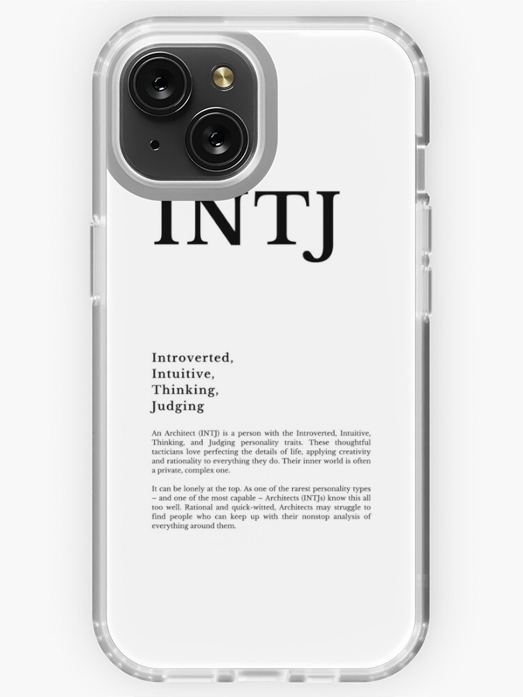 intj - mbti Sticker for Sale by verticalley
