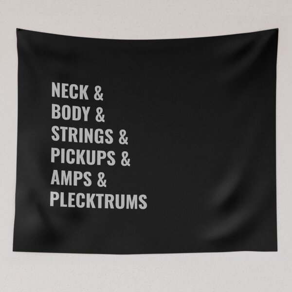 Item preview, Neck & Body & Strings & Pickups & Amps & Plecktrums - Guitar Player's Essentials designed and sold by Rad-State.