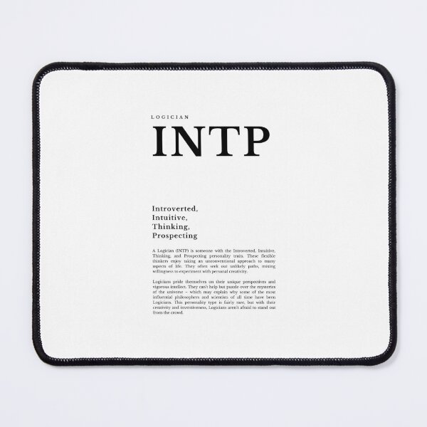 Item preview, intp - mbti designed and sold by verticalley.