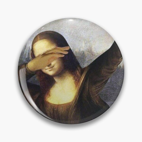 Item preview, mona lisa doing the dab meme designed and sold by Made-By-Art.