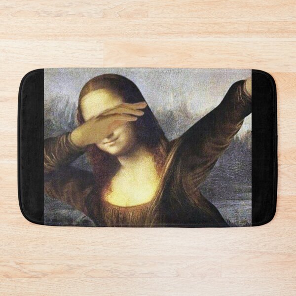 Item preview, mona lisa doing the dab meme designed and sold by Made-By-Art.