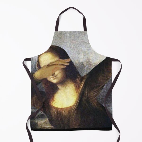 Item preview, mona lisa doing the dab meme designed and sold by Made-By-Art.