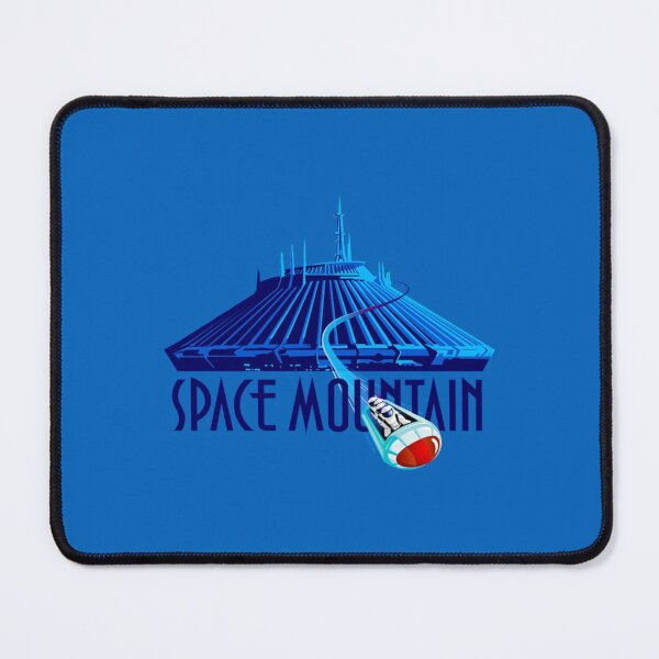 Item preview, Space Mountain Retro Style - Navy Blue Text  designed and sold by Nathanleeab.