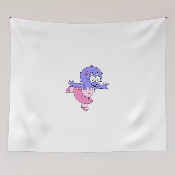 Item preview, Illustration of a Triceratops ballet dancer. designed and sold by StocktrekImages.