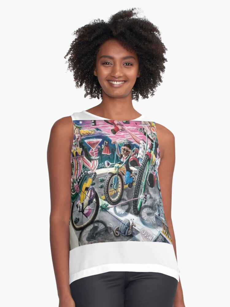 Item preview, Sleeveless Top designed and sold by RetinalKandy.