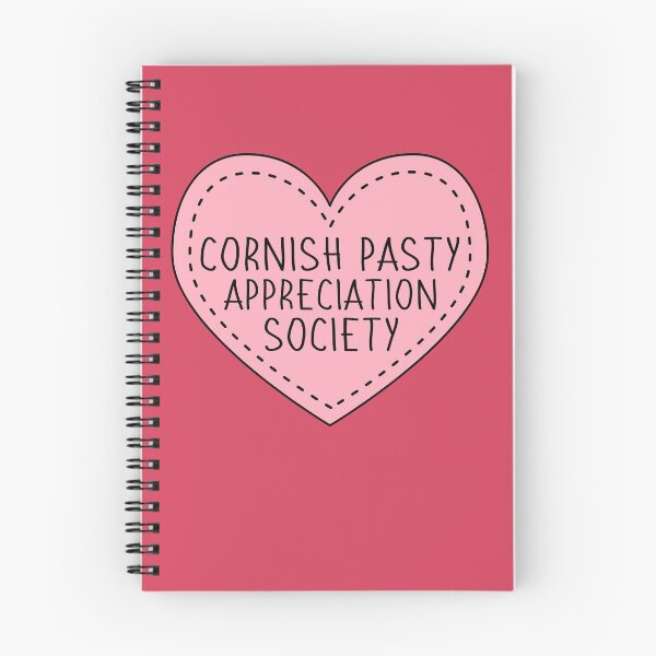 Item preview, Cornish Pasty Appreciation Society Cute Pink Heart Stitches designed and sold by cashewdays.