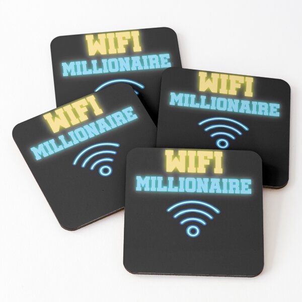 Item preview, Wifi Millionaire designed and sold by StoicQuotes.