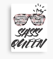 Sass Queen Canvas Print