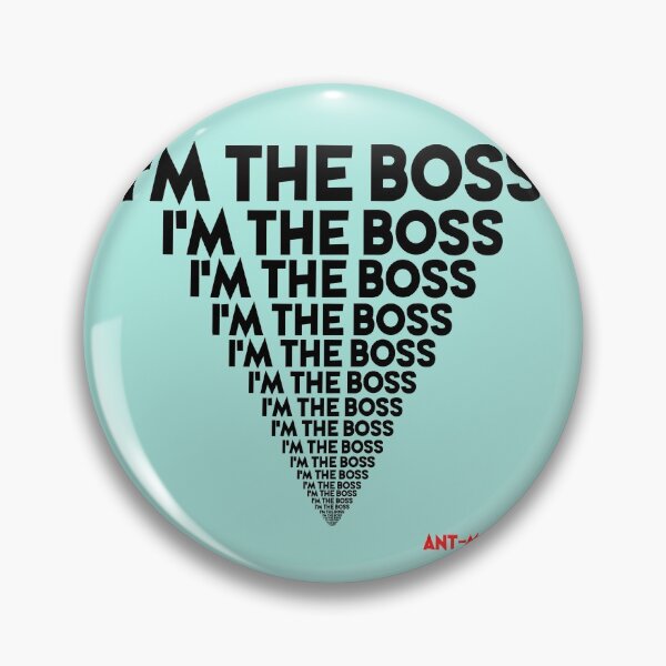 Item preview, I'm the boss, I'm the boss I'm the boss... Ant-Man designed and sold by Sticker Up.