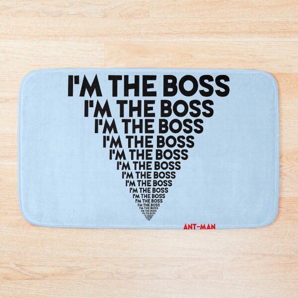 Item preview, I'm the boss, I'm the boss I'm the boss... Ant-Man designed and sold by Sticker Up.
