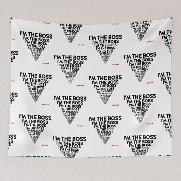 Item preview, I'm the boss, I'm the boss I'm the boss... Ant-Man designed and sold by Sticker Up.
