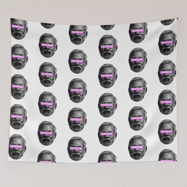 Item preview, Cool Narendra Modi politics Pink yoga designed and sold by Tiredmenphilo.