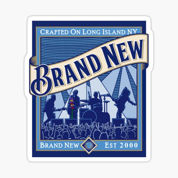 BRAND NEW - Brand New - Sticker