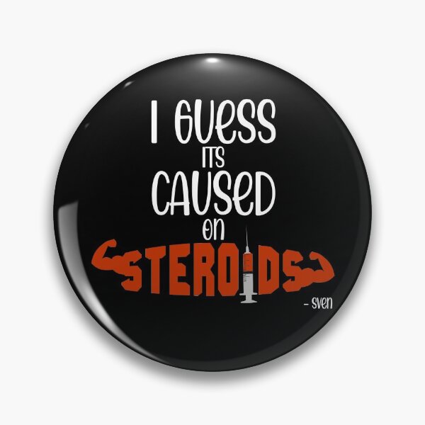 Item preview, I guess its caused on steroids. designed and sold by Sticker Up.