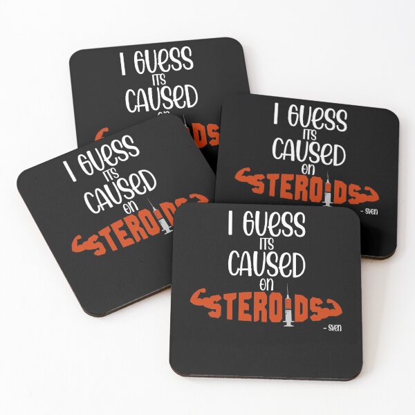 Item preview, I guess its caused on steroids. designed and sold by Sticker Up.