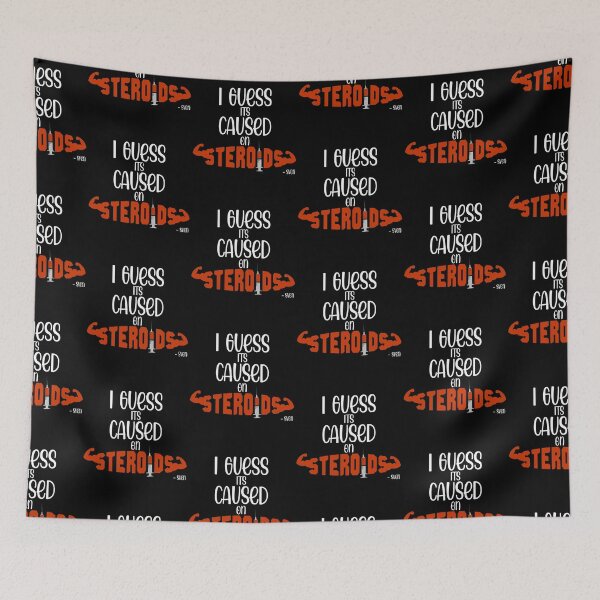 Item preview, I guess its caused on steroids. designed and sold by Sticker Up.